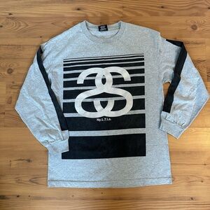 Stussy International Tribe 80 NY LA Long Sleeve Shirt